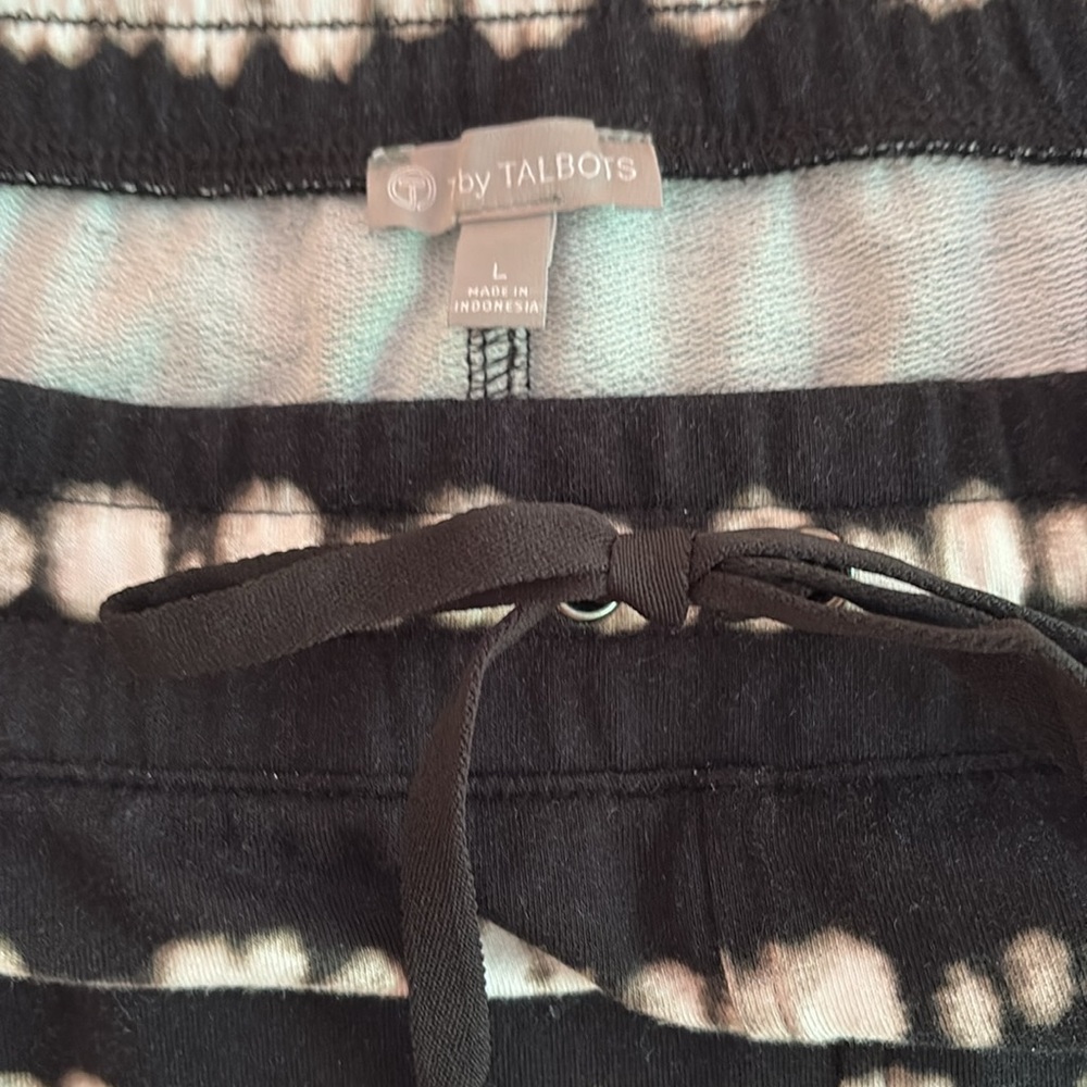 T by Talbots Tie-Dye Knit Terry Cloth Skirt - Picture 5 of 7